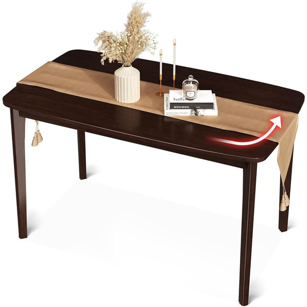 Latitude Run® 47" Dining Table, Farmhouse Kitchen Table For 2, Mid